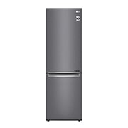 LG Combină frigorifică | Clasa D | 384 L | Total No Frost | Compresor Linear Inverter 10 ani Garanție | Door Cooling | Gri închis, GBP62DSNFN, thumbnail 1