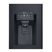 LG Frigider Side by Side | Clasa F | Door in Door | 601 L | Total No Frost | Compresor Linear Inverter 10 ani Garanție | SmartDiagnosis™ | Negru mat, GSJ761MCUZ, thumbnail 6
