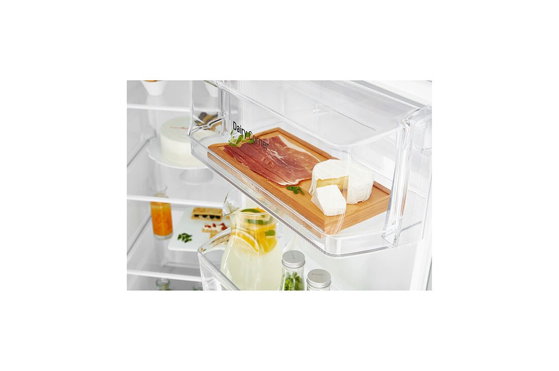 LG Frigider Side by Side | Clasa F | 591 L | Total No Frost | Compresor Linear Inverter 10 ani Garanție | Smart Diagnosis | Gri închis, GSL360ICEV   , GSL360ICEV, thumbnail 8