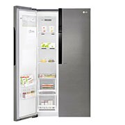 LG Frigider Side by Side | Clasa F | 591 L | Total No Frost | Compresor Linear Inverter 10 ani Garanție | Smart Diagnosis | Gri închis, GSL360ICEV   , GSL360ICEV, thumbnail 10