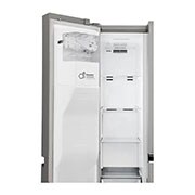 LG Frigider Side by Side | Clasa F | 591 L | Total No Frost | Compresor Linear Inverter 10 ani Garanție | Smart Diagnosis | Gri închis, GSL360ICEV   , GSL360ICEV, thumbnail 5