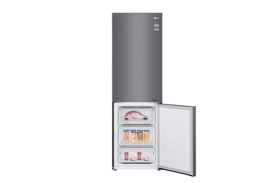 LG Combină frigorifică | Clasa E | 341 L | Total No Frost | Compresor Smart Inverter | Smart Diagnosis | Door Cooling | Gri metalizat, GBP31DSLZN, thumbnail 8