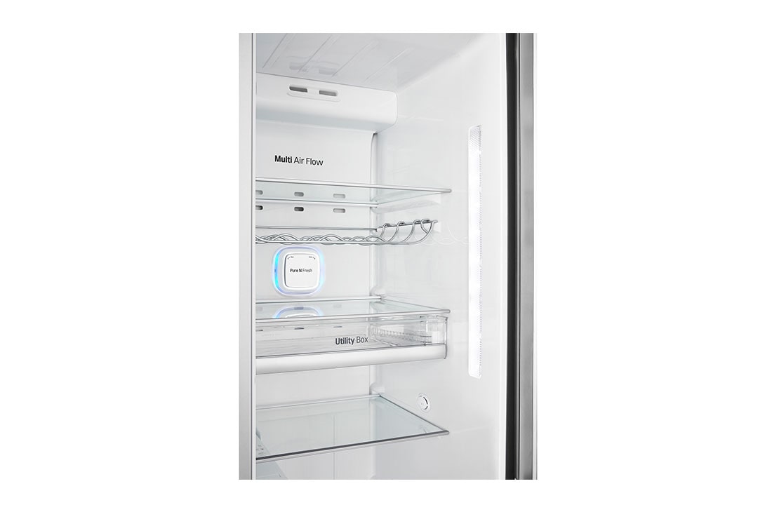 LG Frigider Side by Side InstaView Door in Door F| 601 L | Total No Frost | Compresor Linear Inverter 10 ani Garanție | Door cooling™ | Gri metalizat, GSJ961NSVZ, thumbnail 7