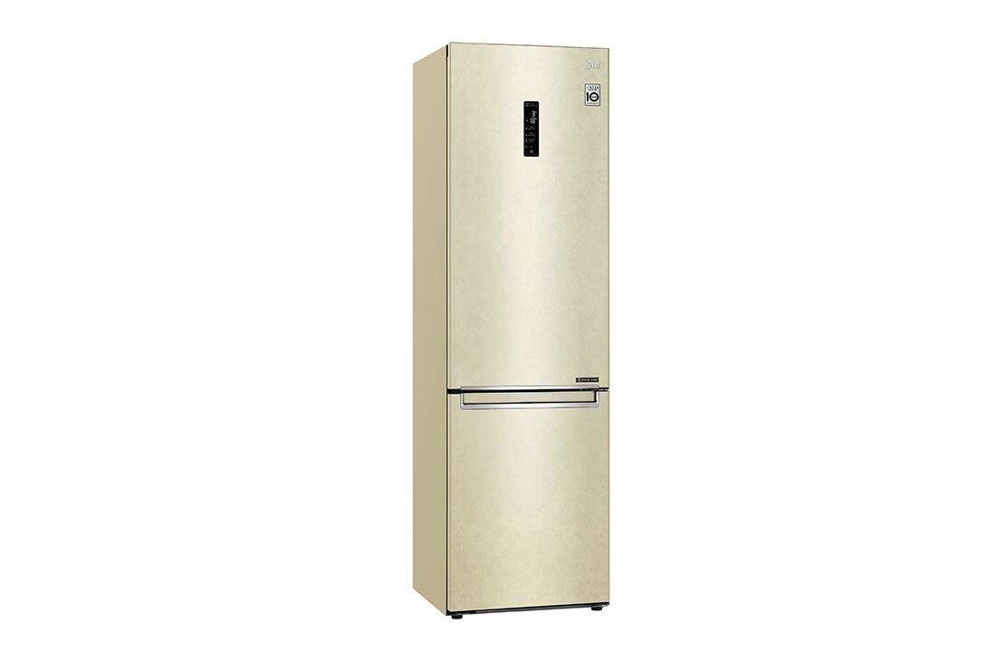 LG Combină frigorifică LG DoorCooling+™ | Clasa E | 384 l | Total No Frost | Compresor Linear Inverter 10 ani garanție | Bej, GBB62SEHZN, thumbnail 13