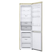 LG Combină frigorifică LG DoorCooling+™ | Clasa E | 384 l | Total No Frost | Compresor Linear Inverter 10 ani garanție | Bej, GBB62SEHZN, thumbnail 2