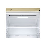 LG Combină frigorifică LG DoorCooling+™ | Clasa E | 384 l | Total No Frost | Compresor Linear Inverter 10 ani garanție | Bej, GBB62SEHZN, thumbnail 5