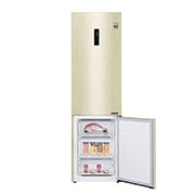 LG Combină frigorifică LG DoorCooling+™ | Clasa E | 384 l | Total No Frost | Compresor Linear Inverter 10 ani garanție | Bej, GBB62SEHZN, thumbnail 9