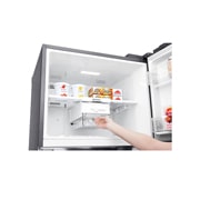 LG Frigider LG DoorCooling+™ | 438 l | Compresor Linear Inverter 10 ani garanție | Total No Frost | NatureFRESH™ | Gri metalizat, GTP574PZCZD, thumbnail 9