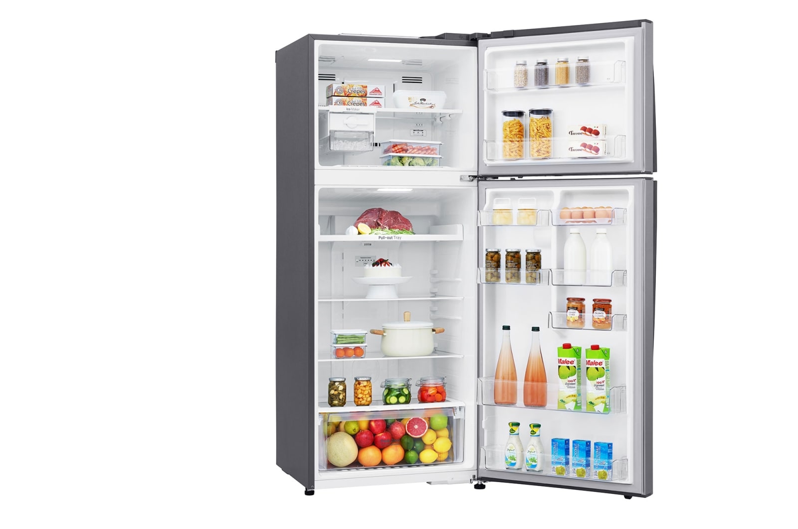 LG Frigider LG DoorCooling+™ | Clasa A++ | 438 l | Compresor Linear Inverter 10 ani garanție | Total No Frost | NatureFRESH™ , GTP574PZCZD