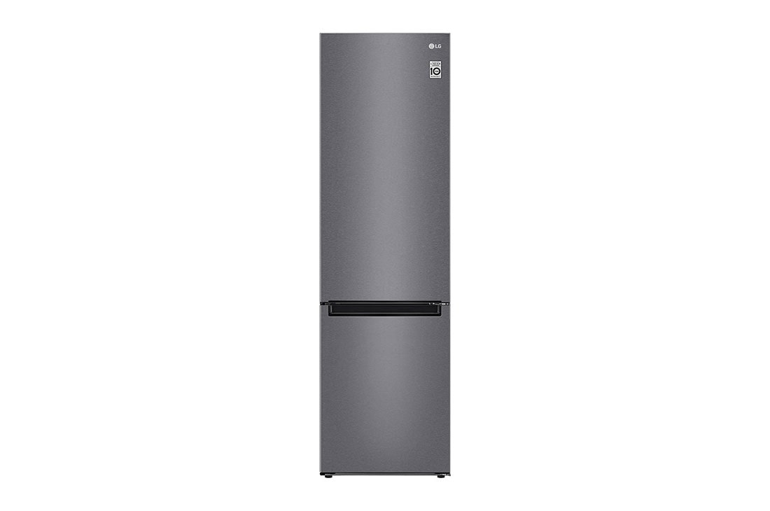 LG Combină frigorifică | Clasa D | 384 L | Total No Frost | Compresor Linear Inverter 10 ani Garanție | Door Cooling | Smart Diagnosis™ | Gri închis, GBP62DSSFR