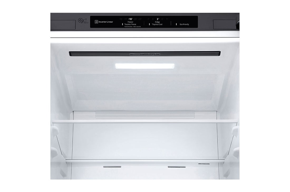 LG Combină frigorifică | Clasa D | 384 L | Total No Frost | Compresor Linear Inverter 10 ani Garanție | Door Cooling | Smart Diagnosis™ | Gri închis, GBP62DSSFR, thumbnail 8