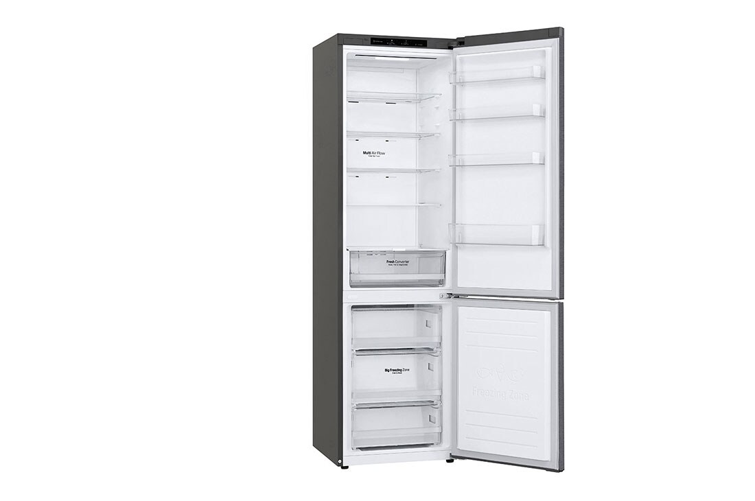 LG Combină frigorifică | Clasa D | 384 L | Total No Frost | Compresor Linear Inverter 10 ani Garanție | Door Cooling | Smart Diagnosis™ | Gri închis, GBP62DSSFR, thumbnail 11