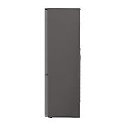 LG Combină frigorifică | Clasa E | 384 L | Total No Frost | Compresor Smart Inverter 10 ani Garanție | Door Cooling | ThinQ™ | Gri metalizat, Side View, GBB62PZHMN, thumbnail 14