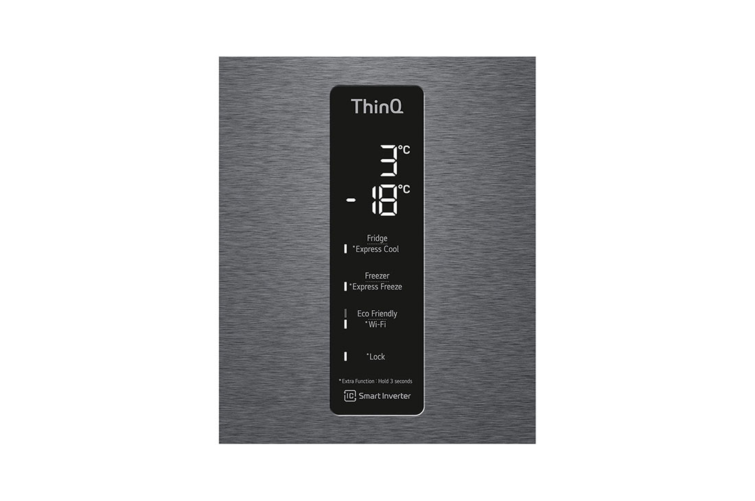 LG Combină frigorifică | Clasa E | 384 L | Total No Frost | Compresor Smart Inverter 10 ani Garanție | Door Cooling | Gri metalizat, SmartInverter_ThinQ, GBB62DSHMN, thumbnail 9