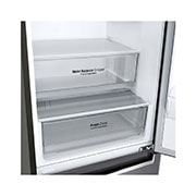 LG Combină frigorifică | Clasa E | 384 L | Total No Frost | Compresor Smart Inverter 10 ani Garanție | Door Cooling | Gri metalizat, Drawer, GBB62DSHMN, thumbnail 7