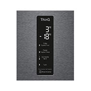 LG Combină frigorifică | Clasa E | 384 L | Total No Frost | Compresor Smart Inverter 10 ani Garanție | Door Cooling | Gri metalizat, SmartInverter_ThinQ, GBB62DSHMN, thumbnail 9