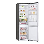 LG Combină frigorifică | Clasa E | 384 L | Total No Frost | Compresor Smart Inverter 10 ani Garanție | Door Cooling | Gri metalizat, LeftSideOpen_Food1, GBB62DSHMN, thumbnail 11
