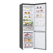 LG Combină frigorifică | Clasa E | 384 L | Total No Frost | Compresor Smart Inverter 10 ani Garanție | Door Cooling | Gri metalizat, LeftSideOpen_Food2, GBB62DSHMN, thumbnail 12