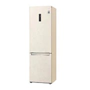 LG Combină frigorifică | Clasa E | 384 L | Total No Frost | Compresor Smart Inverter 10 ani Garanție | Door Cooling | ThinQ™ | Bej, Right Side view, GBB62SEHMN, thumbnail 13