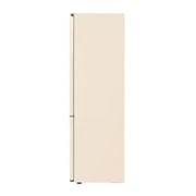 LG Combină frigorifică | Clasa E | 384 L | Total No Frost | Compresor Smart Inverter 10 ani Garanție | Door Cooling | ThinQ™ | Bej, Side view, GBB62SEHMN, thumbnail 14