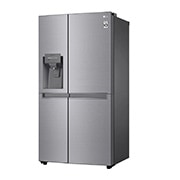 LG Frigider Side by Side | 601 L | Clasa F | Total No Frost | Compresor Smart Inverter 10 ani Garanție | Gri metalizat, Left side View, GSL480PZXV, thumbnail 9