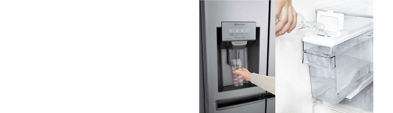 Distribuitor de apă/ gheață fără racordare la apă