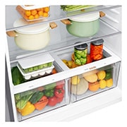 LG Frigider LG | Clasa E | 592 L | Total No Frost | LINEAR Cooling™ | Door Cooling+™ | ThinQ™ | Gri metalizat, GTF916PZPYD, thumbnail 3