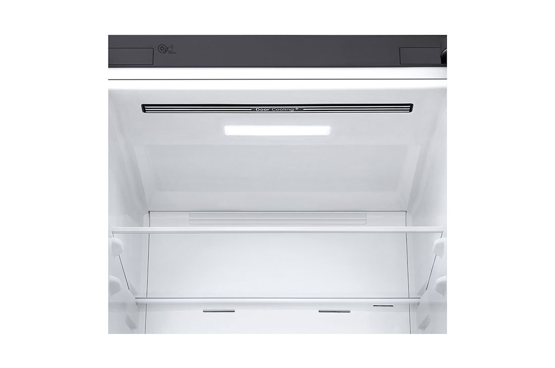 LG Combină frigorifică | Clasa E | 341 L | Total No Frost | Compresor Smart Inverter 10 ani Garanție | DoorCooling™ | ThinQ™ | Gri metalizat, Tray view, GBB61PZHMN, thumbnail 5