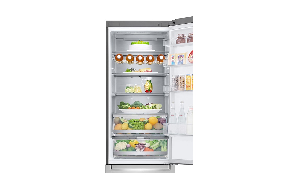 LG Combină frigorifică | 384 L | Compresor Centum System 20 ani Garanție | Clasa C | DoorCooling+™ | Metal Touch Display | ThinQ™, Details 6 image, GBB92STACP, thumbnail 8