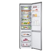 LG Combină frigorifică | 384 L | Compresor Centum System 20 ani Garanție | Clasa C | DoorCooling+™ | Metal Touch Display | ThinQ™, front open image, GBB92STACP, thumbnail 2
