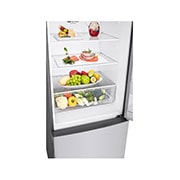 LG Combină frigorifică | 451 L | Compresor Smart Inverter 10 ani Garanție | Clasa E | DoorCooling™ | ThinQ™ | Gri metalizat, Detail View1, GBB566PZHMN, thumbnail 3