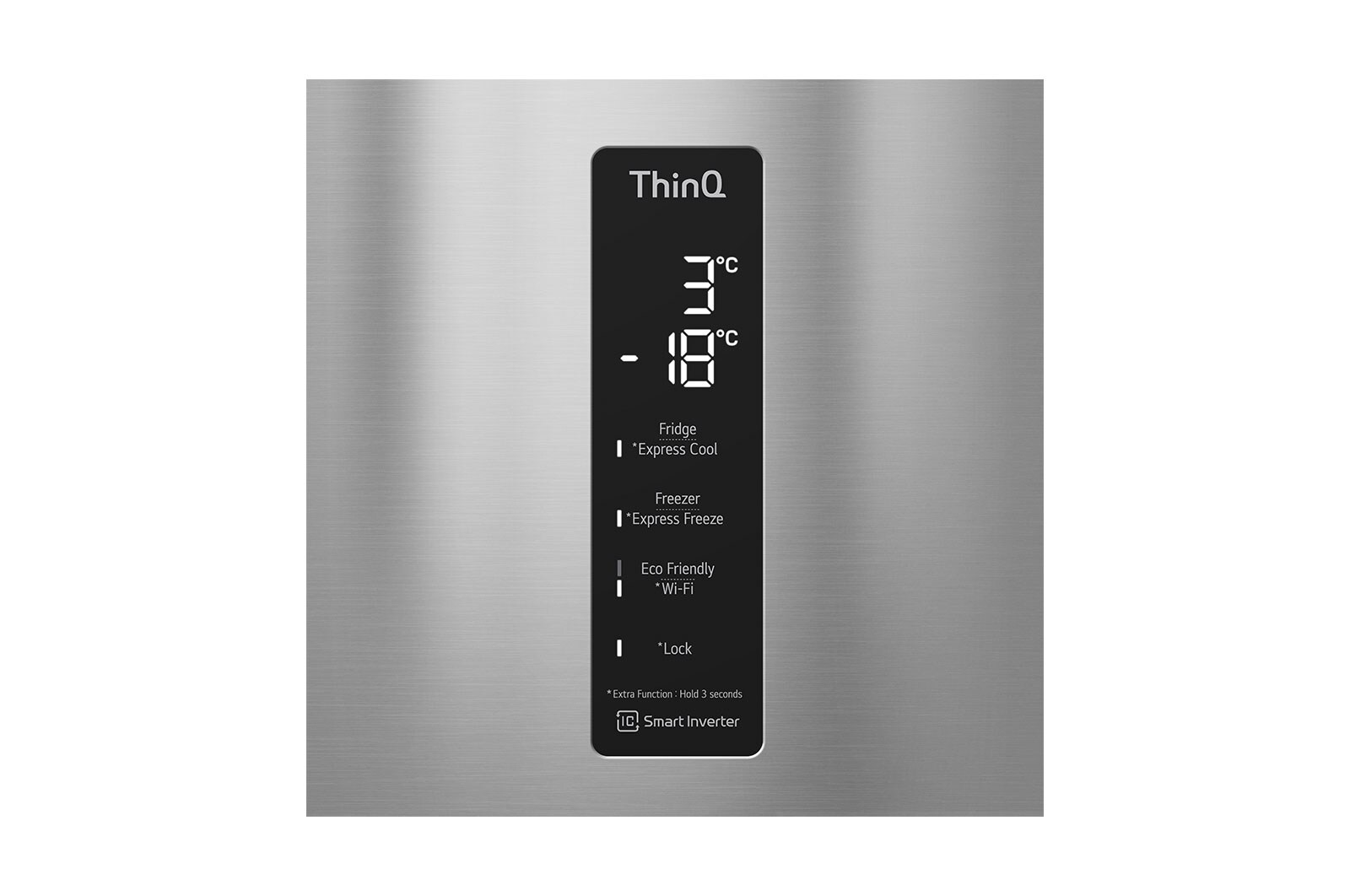 LG Combină frigorifică | 451 L | Compresor Smart Inverter 10 ani Garanție | Clasa E | DoorCooling™ | Wifi | Gri metalizat, Detail View7, GBB566PZHMN