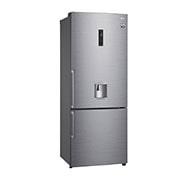 LG Combină frigorifică | 446 L | Compresor Smart Inverter 10 ani Garanție | Clasa E | DoorCooling™ | ThinQ™ | Gri metalizat, Right view, GBF567PZCMB, thumbnail 12