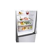 LG Combină frigorifică | 446 L | Compresor Smart Inverter 10 ani Garanție | Clasa E | DoorCooling™ | ThinQ™ | Gri metalizat, Detail1, GBF567PZCMB, thumbnail 4