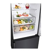 LG Combină frigorifică | 451 L | Total No Frost | Clasa E | Compresor Smart Inverter 10 ani Garanție | DoorCooling™ | ThinQ™ | Negru mat, Detail view5, GBB569MCAMB, thumbnail 3
