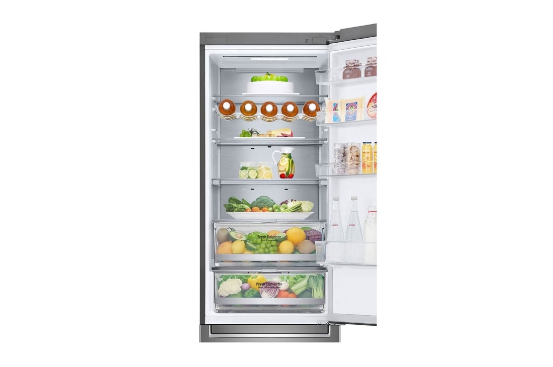 LG Combină frigorifică | Clasa C | 384 L | Total No Frost | Compresor Linear Inverter 10 ani Garanție | Door Cooling | SmartThinQ™ | Gri metalizat, detail image, GBB72SAUCN, thumbnail 11