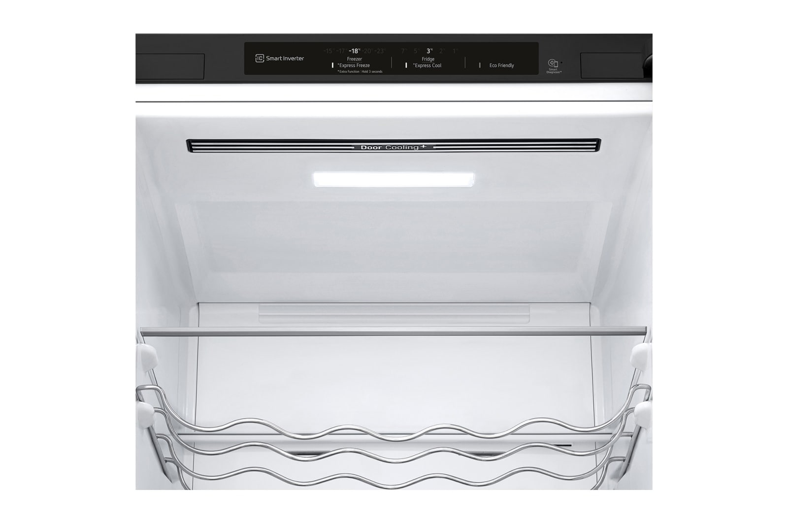 LG Combină frigorifică | Clasa D | 384 L |  Compresor Smart Inverter 10 ani garanție | Door Cooling™ | SmartDiagnosis™ , GBB72MCEGN, GBB72MCEGN, thumbnail 7