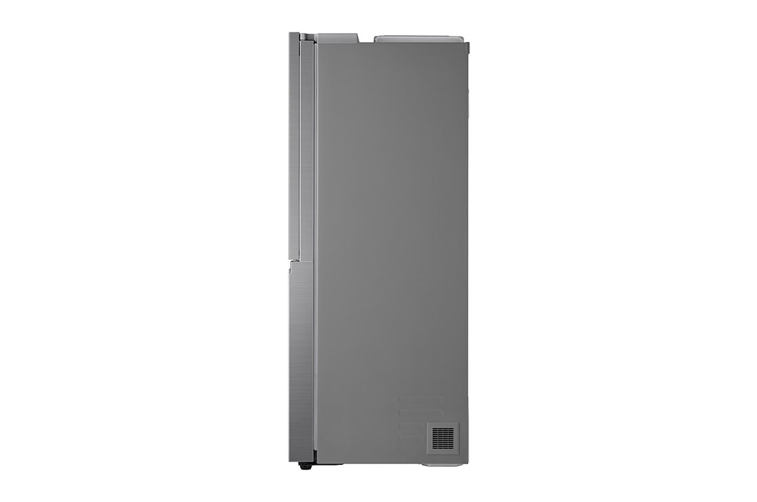 LG Frigider Side by Side cu Door-in-Door™ | 635 L | Total No Frost | Clasa E | DoorCooling™ | ThinQ™ | Argintiu, vedere laterală, GSJV71PZTE, thumbnail 14