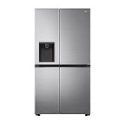 LG Frigider Side by Side cu Door-in-Door™ | 635 L | Total No Frost | Clasa E | DoorCooling™ | ThinQ™ | Argintiu, lumină InstaView stinsă, GSJV71PZTE, thumbnail 1