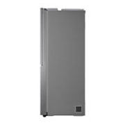 LG Frigider Side by Side cu Door-in-Door™ | 635 L | Total No Frost | Clasa E | DoorCooling™ | ThinQ™ | Argintiu, vedere laterală, GSJV71PZTE, thumbnail 14