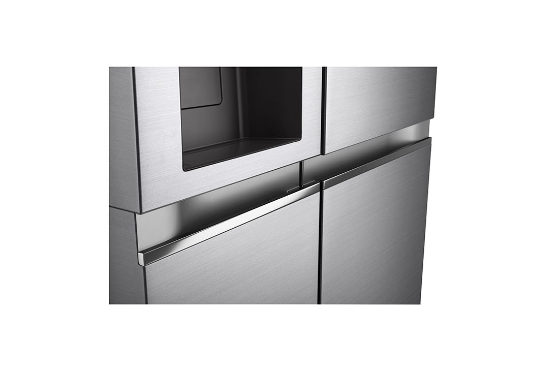 LG Side by Side LG, 635 L,  LINEARCooling™, DoorCooling+™, ThinQ™, vedere cu dozatorul 1, GSLV70PZTE, thumbnail 5