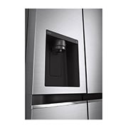 LG Frigider Side by Side | 635 L | Total No Frost | Clasa E | LINEARCooling™ | DoorCooling™  | ThinQ™, vedere cu butonul ascuns, GSLV71PZTE, thumbnail 5