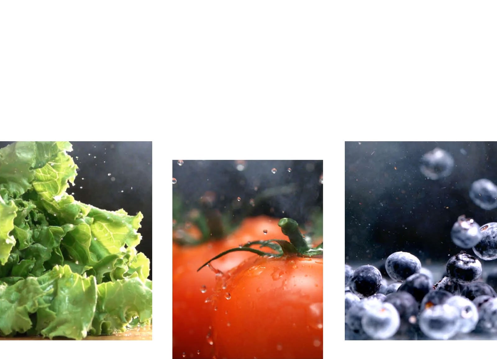 Videoclip cu apă în prim plan care se scurge de pe o salată de un verde crud