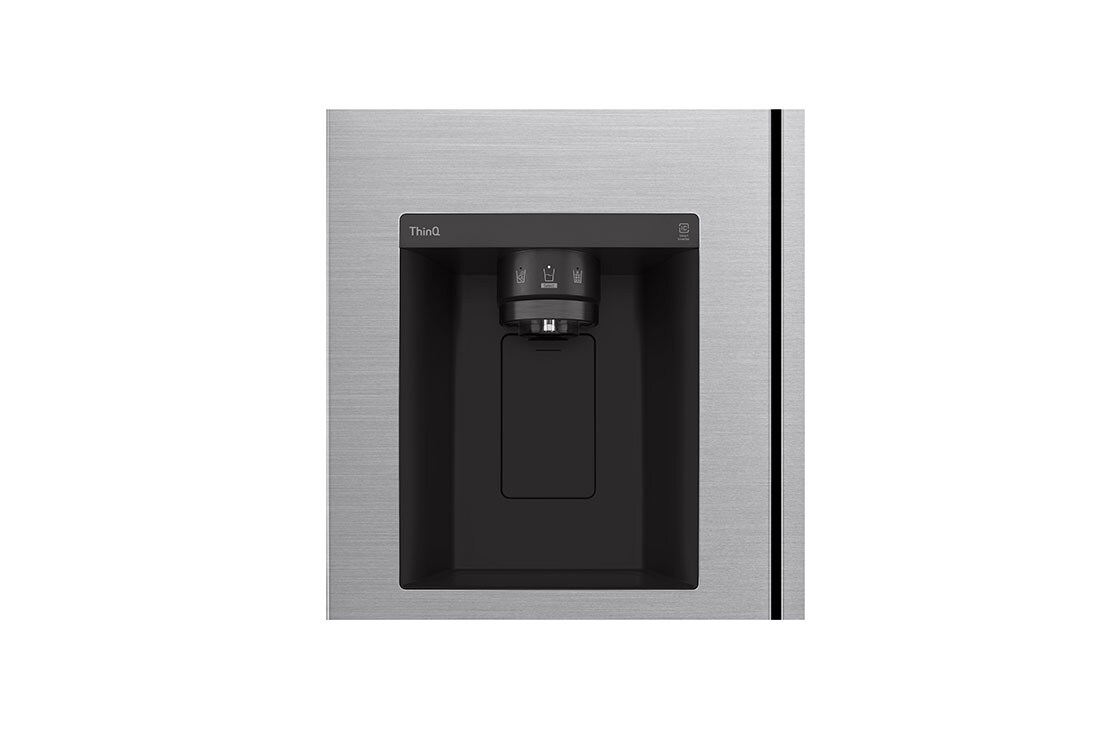 LG Frigider Side by Side | 635 L | Clasa F |  Compresor Inverter Inteligent 10 ani garantie | Smart Diagnosis™ | Multi Air Flow, vedere i-micom, GSLV51PZXM, thumbnail 6