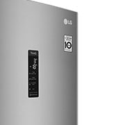 LG Combină frigorifică | Clasa C | 384 L | Total No Frost | Compresor Smart Inverter 10 ani Garanție | Door Cooling | ThinQ™ | Gri metalizat, detail image, GBB72SAUCN1, thumbnail 4