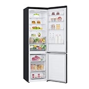 LG  Combină Frigorifică | 384 L | Clasa B | Compresor Inverter Linear | DoorCooling+™ | Negru mat, LeftSideOpen Food image, GBP62MCNBC, thumbnail 11