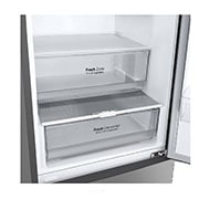 LG Combină frigorifică | Clasa C | 384 L | Compresor Smart Inverter 10 ani garantie | FRESHConverter™, Argintiu, BottomDrawer _Fish_Food image, GBP62PZNCN1, thumbnail 5