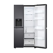 LG Side by Side LG, 635L, Compresor Linear Inverter, DoorCooling+™, FrontRightOpen, GSLV71MCTD, thumbnail 10
