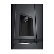 LG Side by Side LG, 635L, Compresor Linear Inverter, DoorCooling+™, Dispenser3, GSLV71MCTD, thumbnail 6