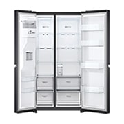 LG Side by Side LG, 635L, Compresor Linear Inverter, DoorCooling+™, FrontOpen, GSLV71MCTD, thumbnail 8